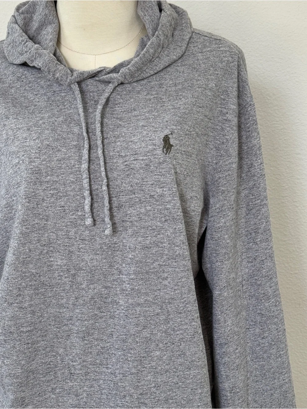 Grey Pullover Hoodie
